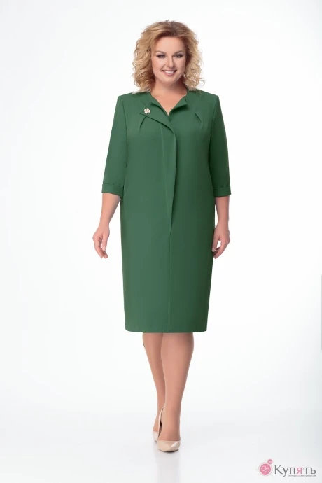 Платье Кокетка и К 646 зеленый #1