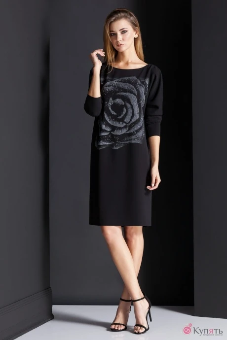 Платье Nova Line 5932 черный #1