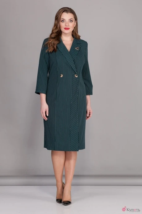 Платье Багряница 5002 зеленый #1