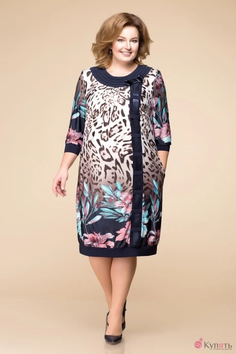 Платье Romanovich Style 1-1250 лилии #1