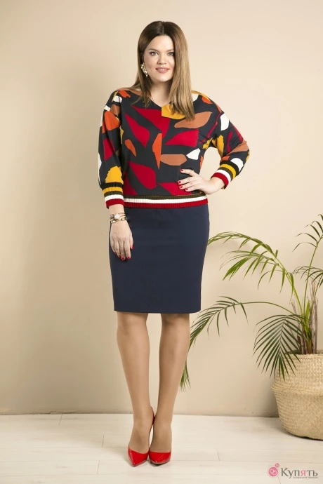 Юбочный костюм JeRusi 19126 #1