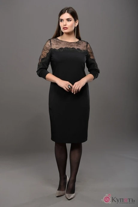 Платье Faufilure С1003 черный #1