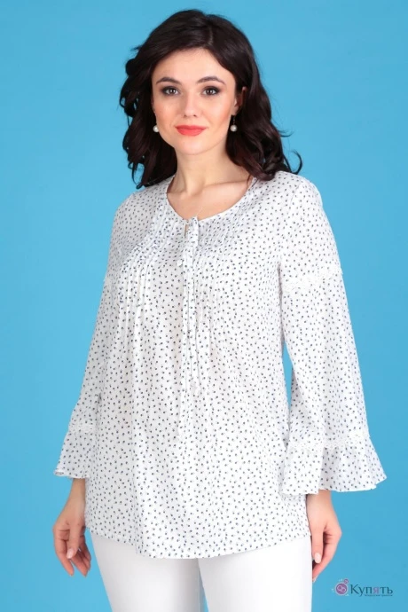Блузка Мода-Юрс 2345 белый #1