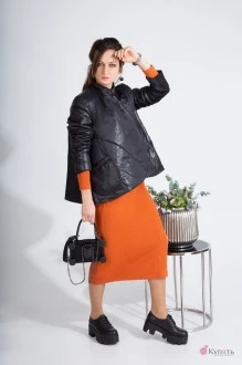 Куртка ElPaiz 484 чёрный+оранжевый