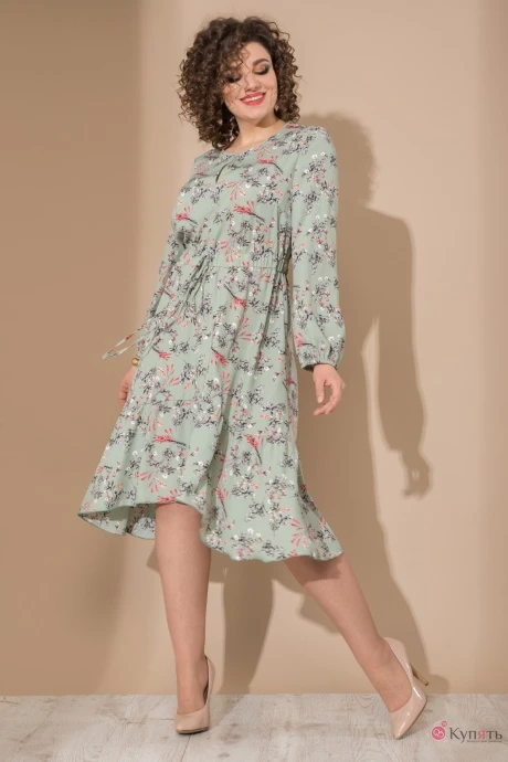 Платье Галеан-стиль 744 мята #1