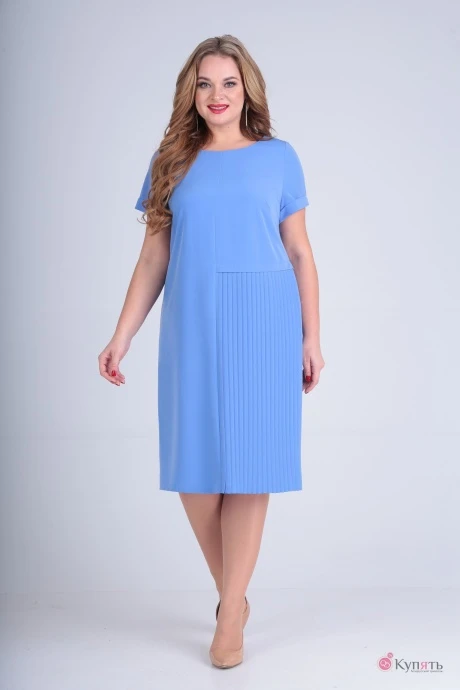 Платье SandyNa 13560 голубой #1