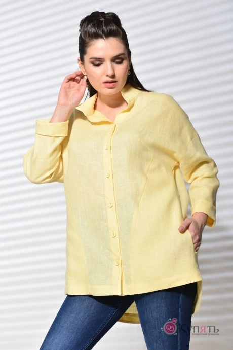 Блузка MALI 620-060 бледно-жёлтый #1