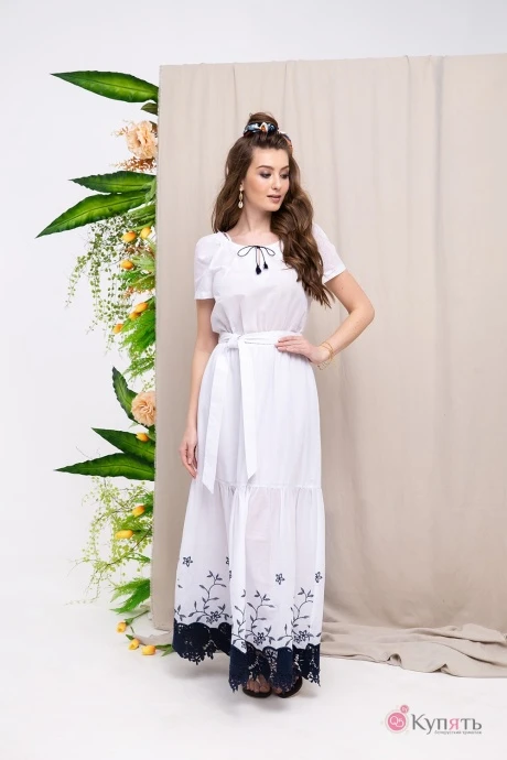 Платье Daloria 1665 белый #1