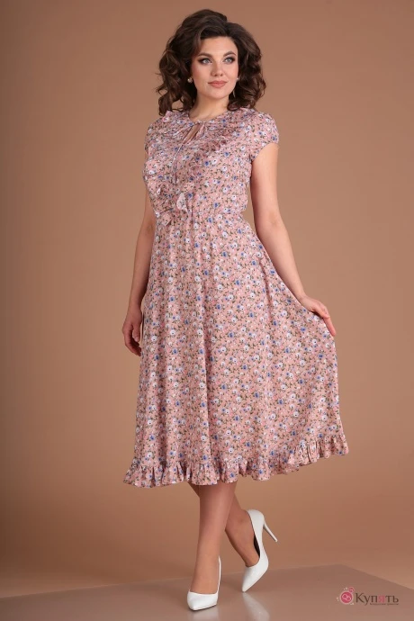 Платье Мода-Юрс 2562 розовый #1