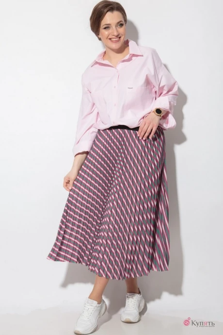 Блузка SOVA 11100 розовый #1