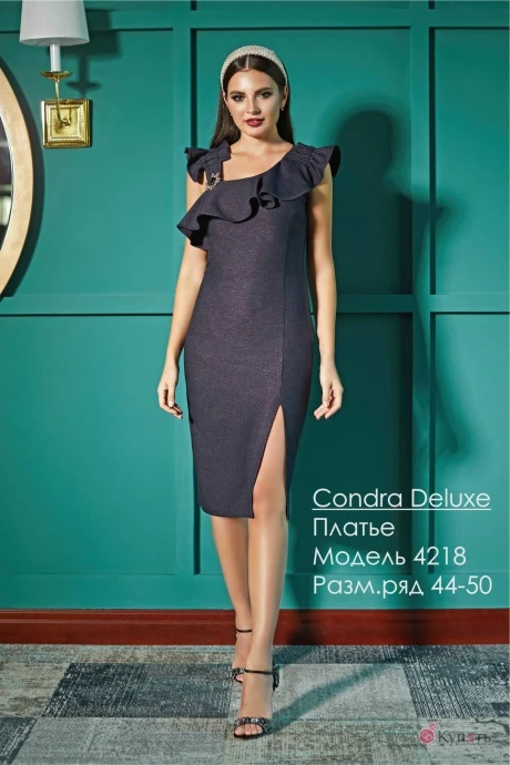 Платье Condra 4218 синий #1