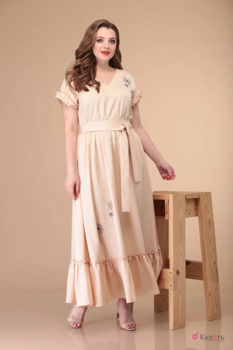 Платье Danaida 1881 кремовый #1