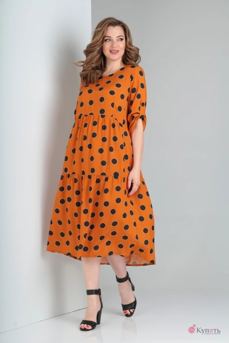 Платье Rishelie 780 оранжевый #1