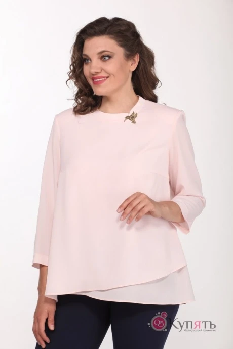 Блузка Джерза 041 розовый #1