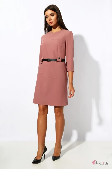 Платье МиА-Мода 1173-1 розовые тона #1