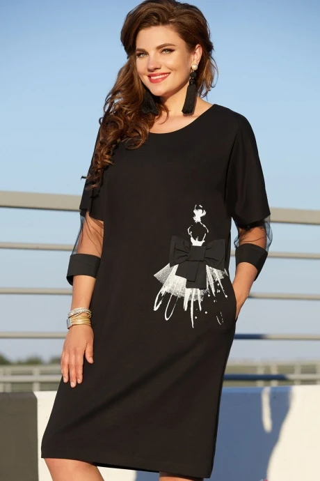 Платье Vittoria Queen 13003 черное #1