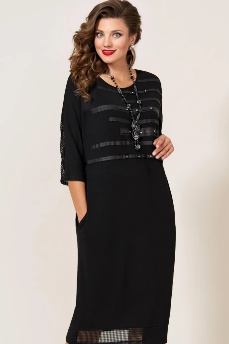 Платье *Распродажа Vittoria Queen 9623 черный #1