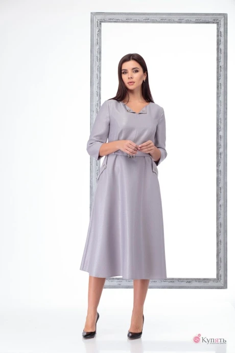 Платье Angelina&Сompany 459 серый #1