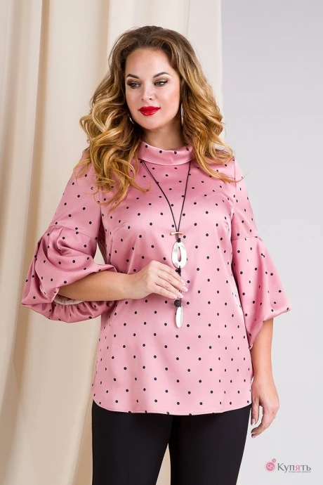 Блузка Лилиана 888 розовый #1