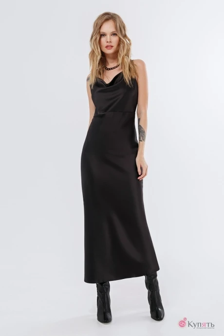Платье PiRS 1390 чёрный #1