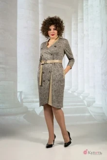 Трикотажное платье Avanti 1155 песочный