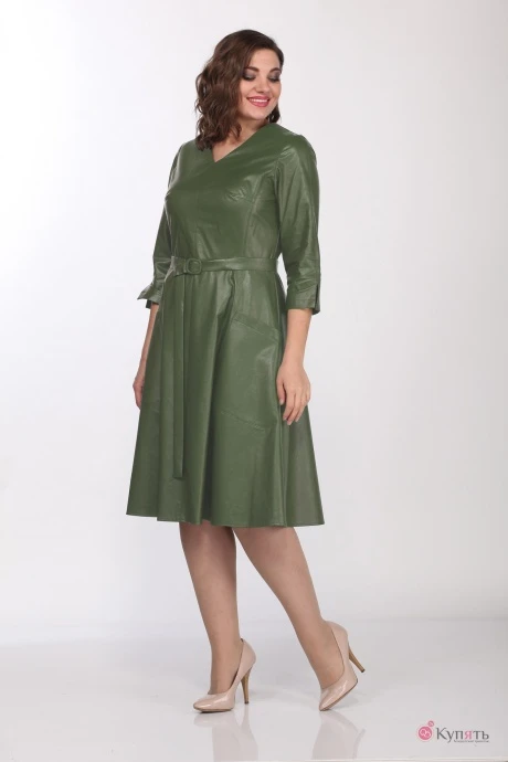 Платье Lady Style Classic 1943-5 Зеленые тона #1