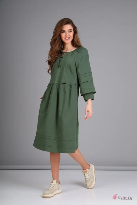 Платье TVIN 8114 зеленый #1