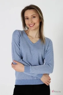 Джемпер (кофта) Romgil ТЗ368 164 темно-голубой