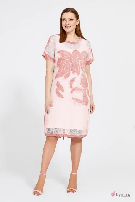 Платье Мублиз 537 розовый #1