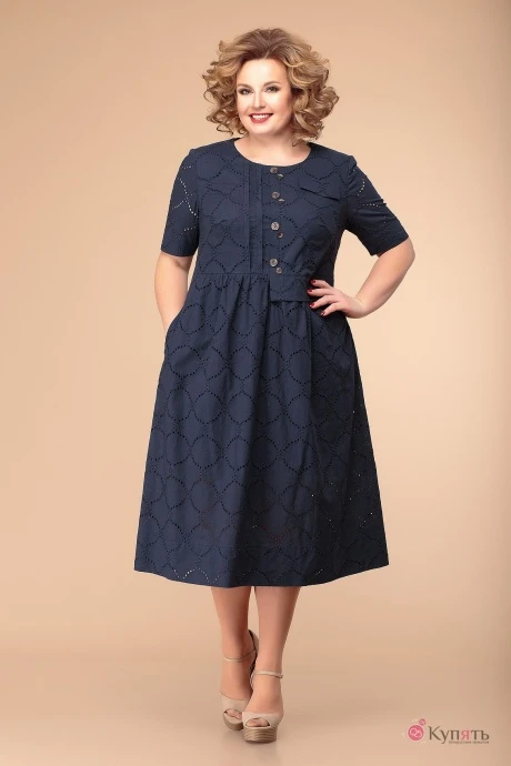 Платье *Распродажа Romanovich Style 1-1951 синий #1