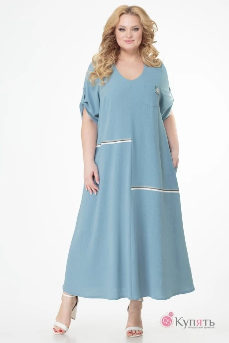 Платье ALGRANDA (Novella Sharm) 3686 -5-C голубой #1