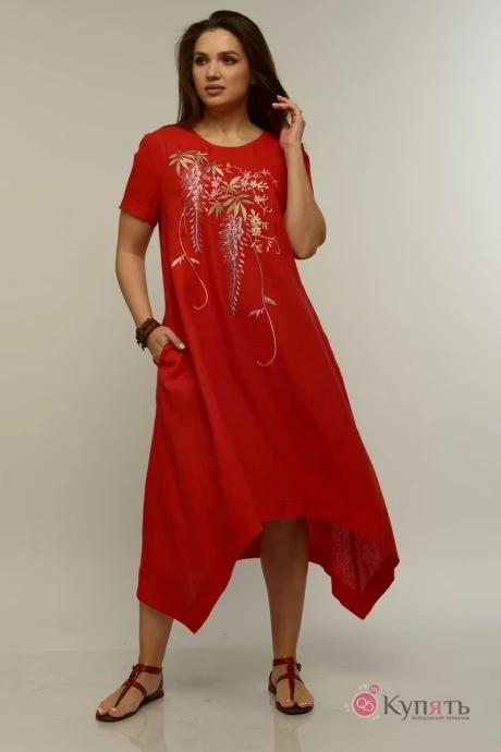 Платье MALI 419-017 красный #1