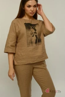 Блузка MALI 621-031 капучино