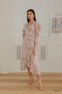 Платье Ладис Лайн 1366 цветочный принт