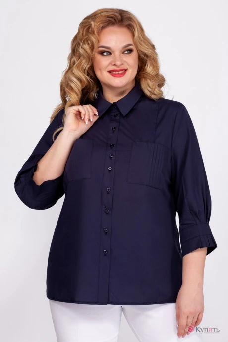 Рубашка Emilia 523 /2 синий #1