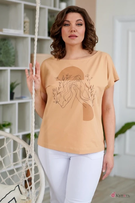 Футболка Rumoda 2021/4 абрикос #1