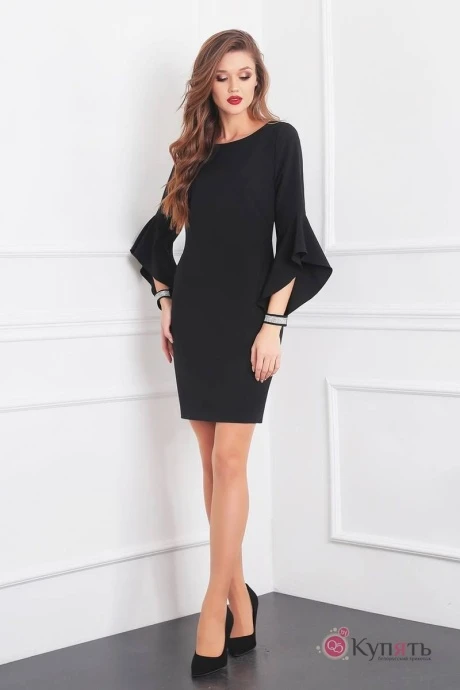 Платье Vilena Fashion 562 чёрный #1
