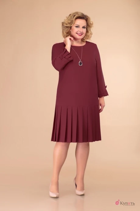 Платье *Распродажа Svetlana-Style 1429 бордовый #1
