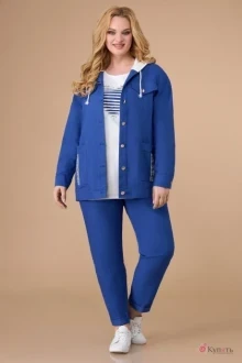 Брючный костюм Svetlana-Style 1569 василёк