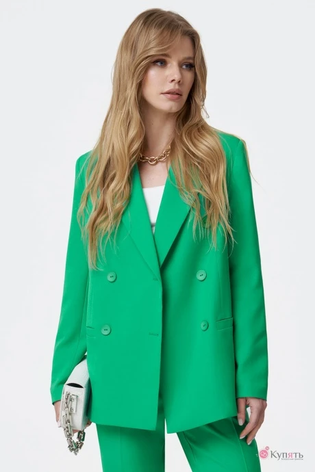 Жакет (пиджак) PiRS 636 ярко-зеленый #1