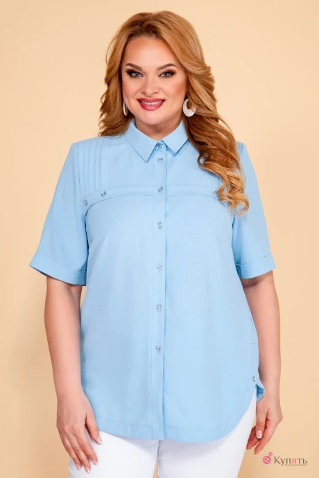 Рубашка Emilia 410 /6 голубой #1