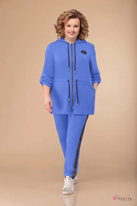 Брючный костюм Svetlana-Style 1391 голубой #1