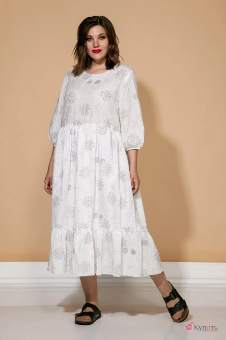 Платье Anastasia Mak 884 белый #1