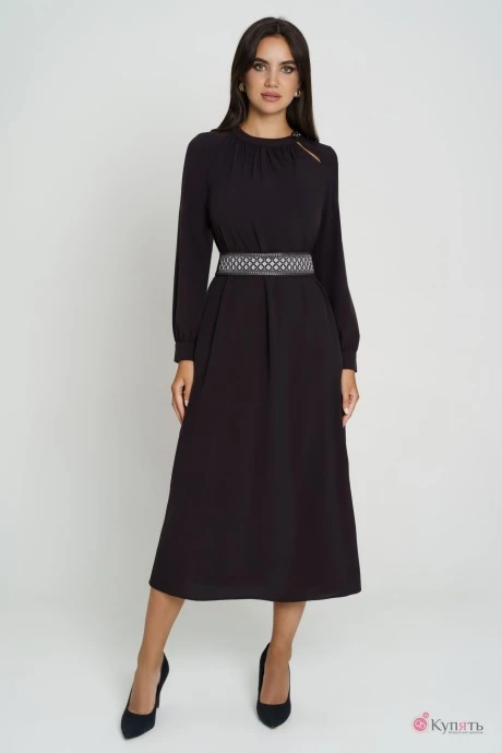Платье ЮРС 21-702-1 черный #1