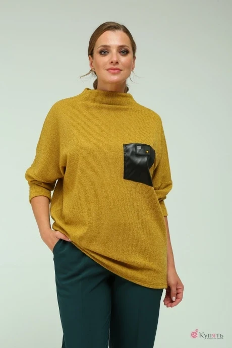 Джемпер (кофта) Bliss 855/1 горчица #1