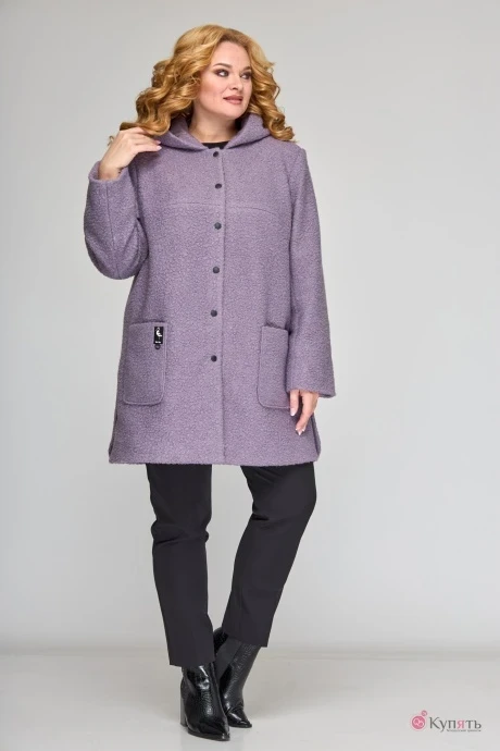 Пальто Angelina&Сompany 606 сирень #1