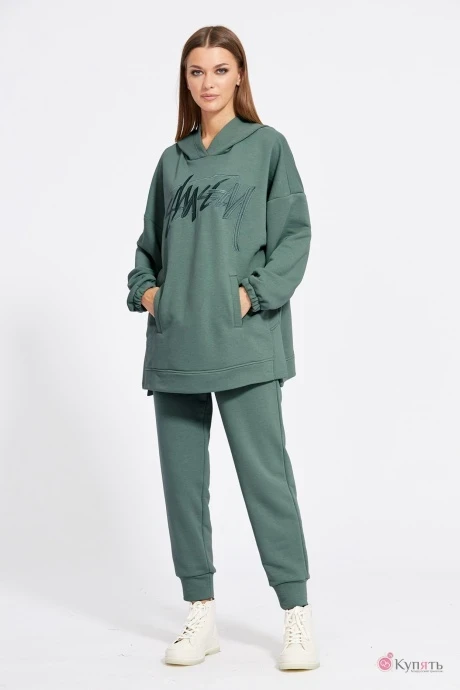 Спортивный костюм EOLA 2118 изумруд #1
