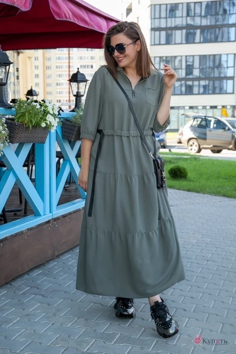 Платье *Распродажа Lady Secret 3683 хаки #1