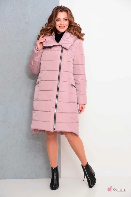 Пальто Асолия 3524 пудра #1
