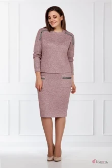 Юбочный костюм Bagira 732 розовый